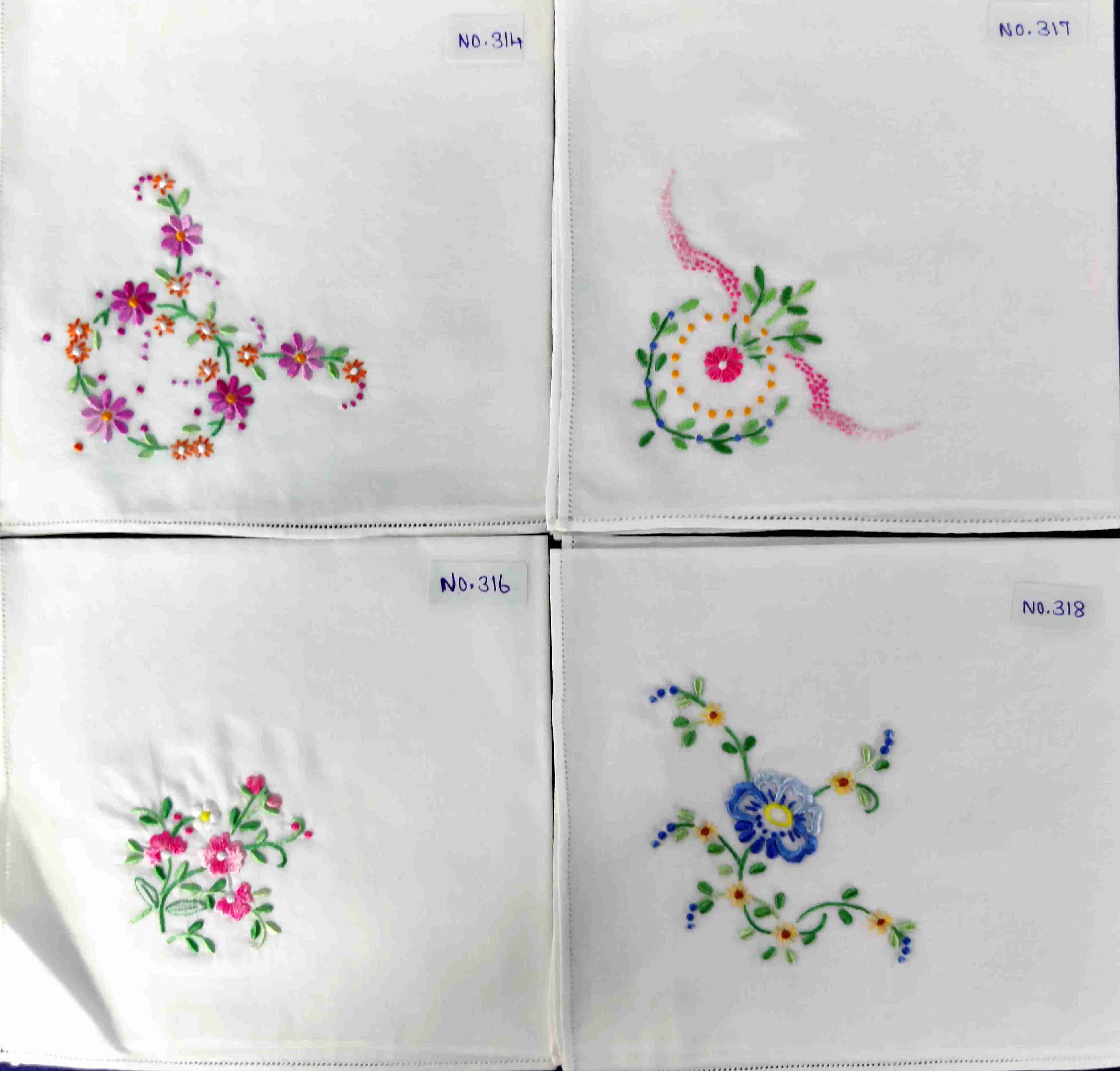  Emb Hankies
