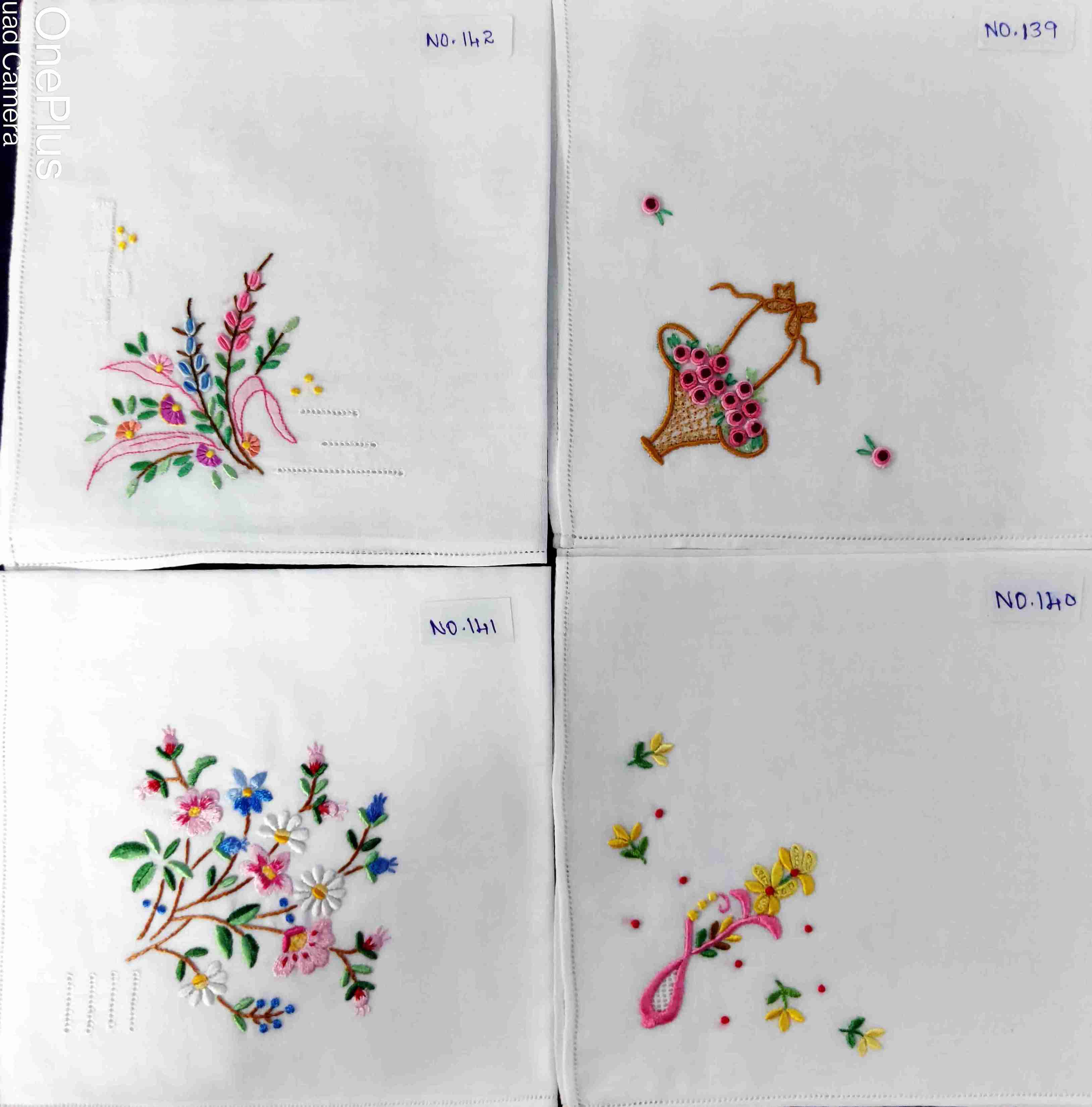  Emb Hankies