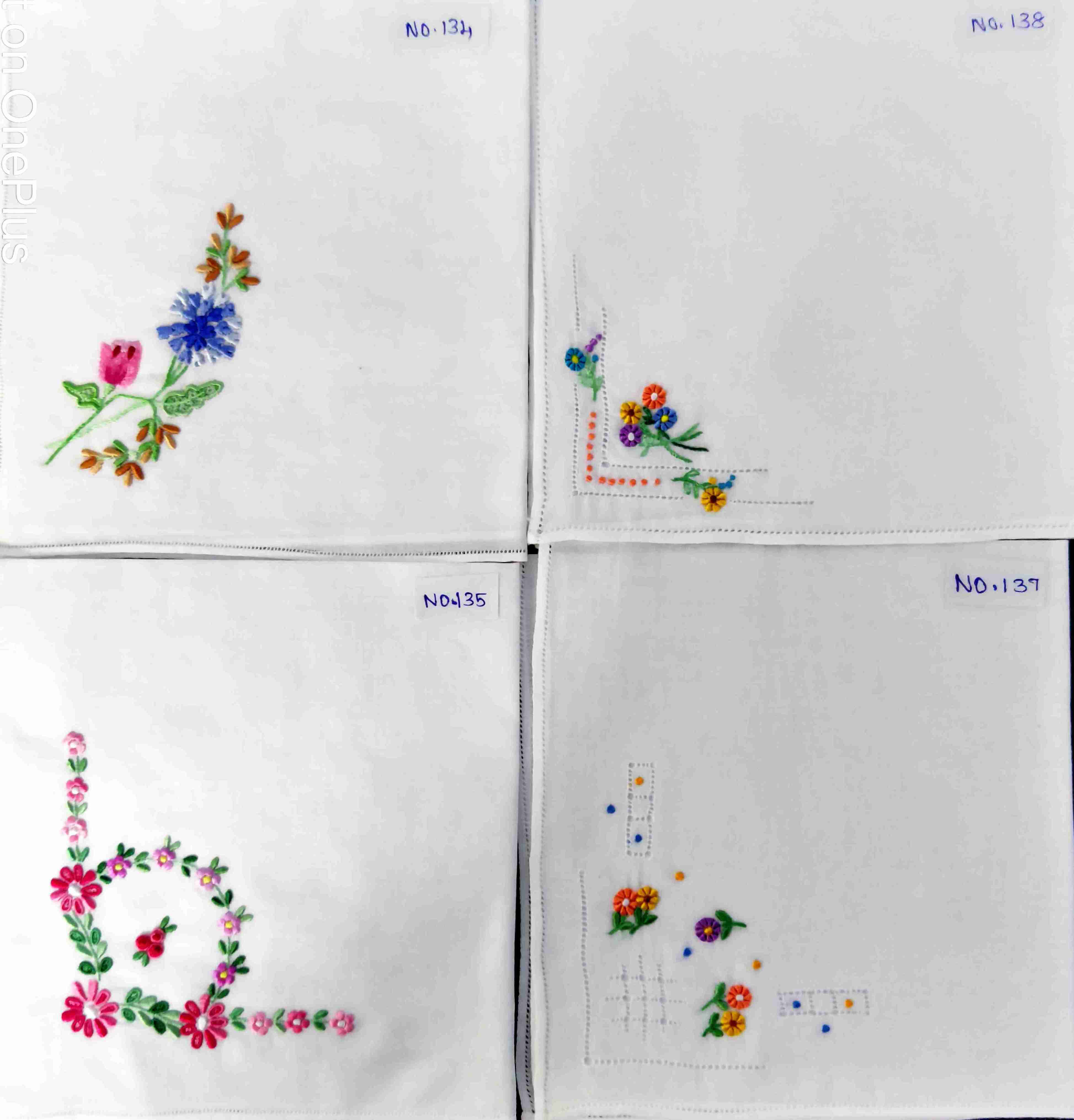  Emb Hankies