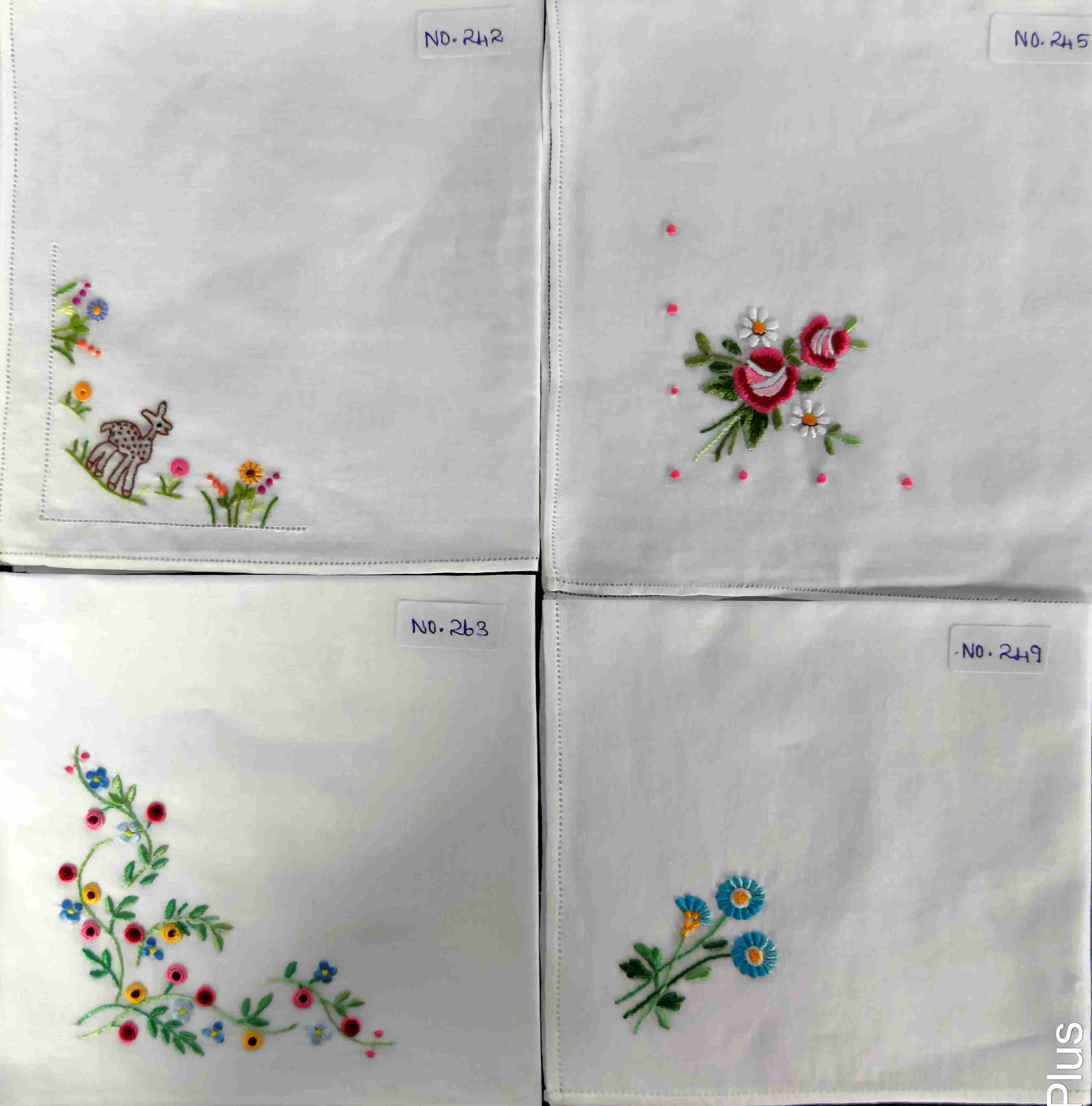  Emb Hankies